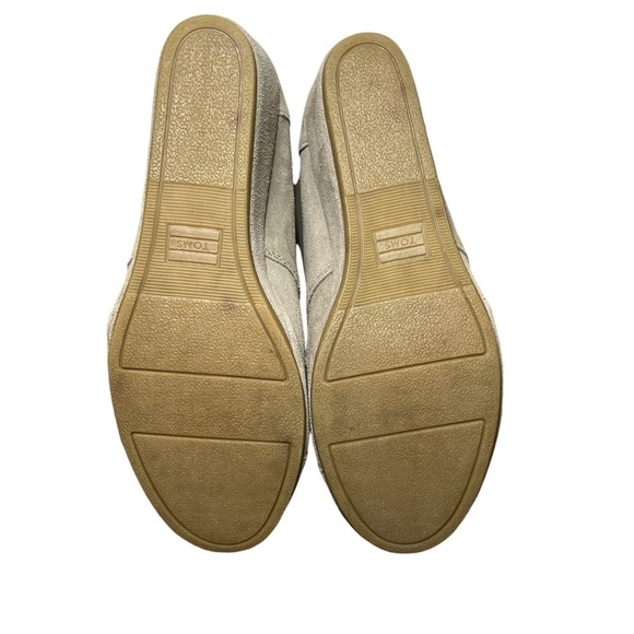 Toms Suede Tan/Brown Wedges Booties Size: 9 - Picture 4 of 6